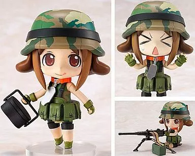 フィギュア　ねんどろいど あーみーさん 「魔法の海兵隊員 ぴくせる☆まりたん」 とれたて!ほびーちゃんねる限定（箱・ジャケット・ケース不備（中））