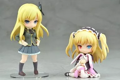 僕は友達が少ない フィギュアtwin pack×4 ジグソーパズル×1 Amazon.co.jp: 僕は友達が少ない Twin Pack 志熊理科&楠幸村 (ノン