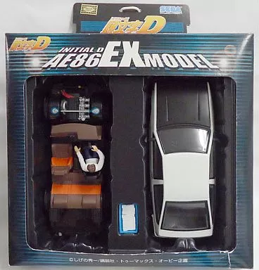 駿河屋 -<中古>AE86(黒ボンネット)× 藤原拓海 「頭文字D」 AE86