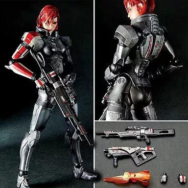 未開封 PLAY ARTS改 シェパード少佐 MASS EFFECT3 マスエフェクト3 PLAY ARTS改 シェパード少佐 (完成品) - ホビーサーチ