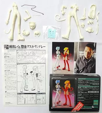 フィギュア　綾波レイ＆惣流・アスカ・ラングレー 「新世紀エヴァンゲリオン」 WSC#019 レジンキャストキット