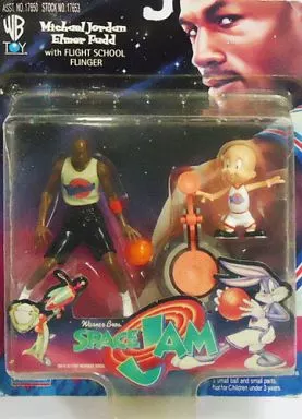 スペースジャム マイケル・ジョーダン エルマー・ファッド フィギュア 駿河屋 -<中古>Michael Jordan ＆ Elmer Fudd -マイケル
