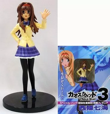 駿河屋 -<中古>[単品] 西條七海 「CHAOS;HEAD」 DVD第3巻初回生産限定 