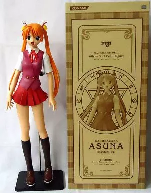 神楽坂明日菜 魔法先生ネギま! 60cmフィギュア 買取】魔法先生ネギま！60cmソフビフィギュア【神楽坂明日菜 制服ver