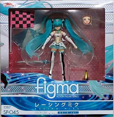 フィギュア　figma レーシングミク 2012Ver. 「キャラクター・ボーカル・シリーズ 01 初音ミク」 2012年GSR＆Studie with TeamUKYO 個人スポンサー特典