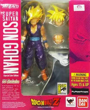 S.H.Figuarts 孫悟飯 スペシャルカラーエディション 「ドラゴンボールZ」 2012年サンディエゴコミコン限定(箱・ジャケット・ケース不備(中))