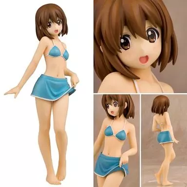 駿河屋 -<中古>[ランクB] 平沢唯 水着Ver. 「けいおん!」 1/7 塗装済み