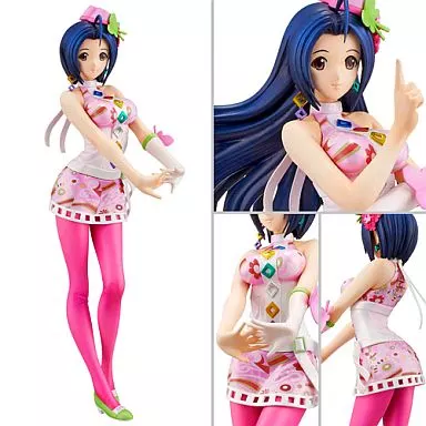 [ランクB] ブリリアントステージ 三浦あずさ プリンセスメロディ♪Ver. 「アイドルマスター2」 1/7 PVC塗装済み完成品