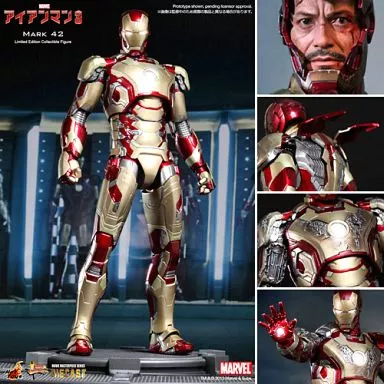 フィギュア　アイアンマン マーク42 「アイアンマン3」 ムービー・マスターピース DIECAST 1/6 アクションフィギュア