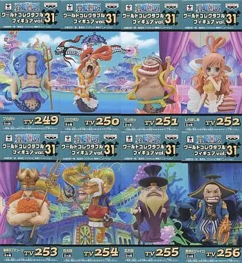 フィギュア　全8種セット 「ワンピース」 ワールドコレクタブルフィギュア Vol.31
