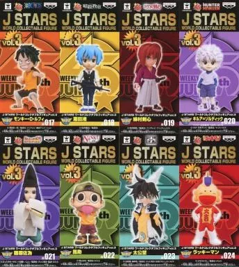 全8種セット J STARS ワールドコレクタブルフィギュアvol.3(箱・ジャケット・ケース不備(中))