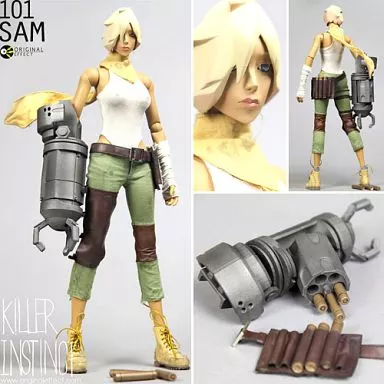K◆KILLER INSTINCT SAM 1/6 完成品フィギュア 駿河屋 -<中古>サム 改 「Killer Instinct series」 1/6 アクション