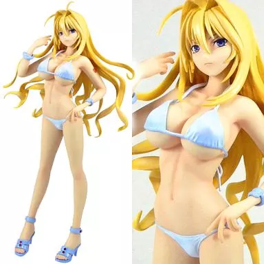 セキレイ 月海 Swimsuit Ver AQUA BLUE 1/6 フィギュア AmiAmi [Character & Hobby Shop] | Sekirei Tsukiumi Swimsuit Ver