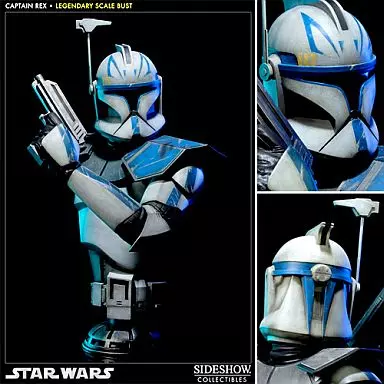 スター・ウォーズ キャプテン・レックス レジェンダリースケールバスト 駿河屋 -<中古>[ランクB] キャプテン・レックス 「スター・ウォーズ