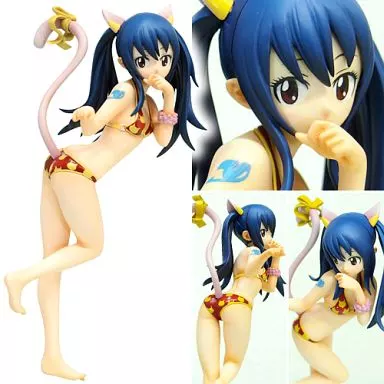 【希少】FAIRY TAIL ウェンディ 水着Ver.　ウェンディ・マーベル Fairy Tail - Wendy Marvell - 1/8 - Swimsuit ver. (X-Plus