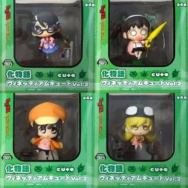 フィギュア　全4種セット 「化物語」 ヴィネッティアムキュート Vol.2