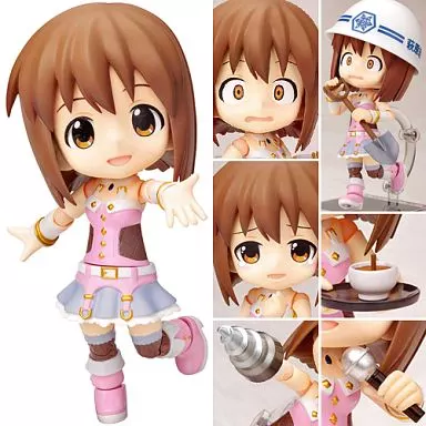 キューポッシュ 萩原雪歩 「アイドルマスター」（ヘルメットに汚れあり/箱不備(小)）