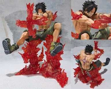 フィギュア　フィギュアーツZERO ポートガス・D・エース -Battle Ver. 十字火- 「ワンピース」 魂ウェブ商店限定