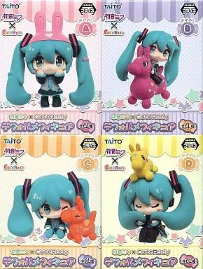初音ミク Cute Rody デフォルメフィギュア 全種4点セット 駿河屋 - 【買取】全4種セット ｢初音ミク×Cute Rody｣ デフォルメ