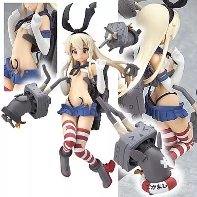 フィギュア　figFIX 島風 中破ver. 「艦隊これくしょん～艦これ～」 ABS＆ATBC-PVC製塗装済み完成品