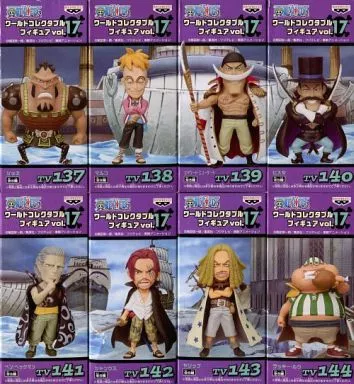 フィギュア　全8種セット 「ワンピース」 ワールドコレクタブルフィギュア vol.17