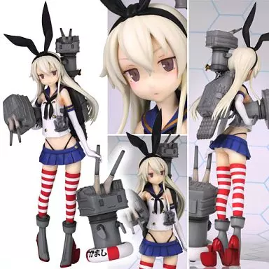 駿河屋 -<中古>島風 「艦隊これくしょん～艦これ～」 1/8 PVC製塗装