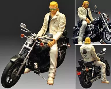 クローズ&worst 河内鉄生ブラックローライダー通常版フィギュア&バイク 河内鉄生＆BLACK LOW RIDER 通常版（原作カラー版） (STUDIO-蓮 )