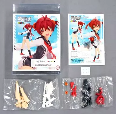 キャラグミン 一色あかね 「ビビッドレッド・オペレーション」 1/7 カラーレジンキャストキット ボークスショップ&ホビー天国ウェブ限定