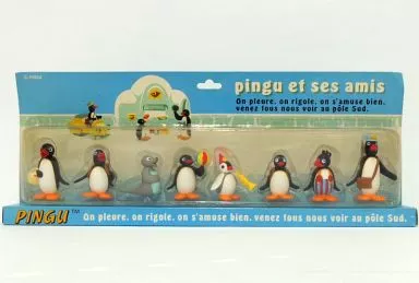 駿河屋 -<中古>[ランクB] pingu et ses amis マスコットセット みんな