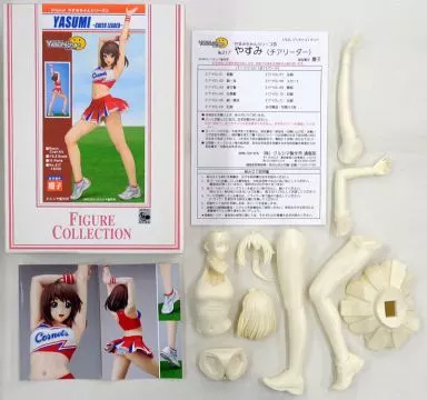 フィギュア　やすみ(チアリーダー) 「やすみちゃんシリーズ」 No.217 1/5.5 レジンキャストキット