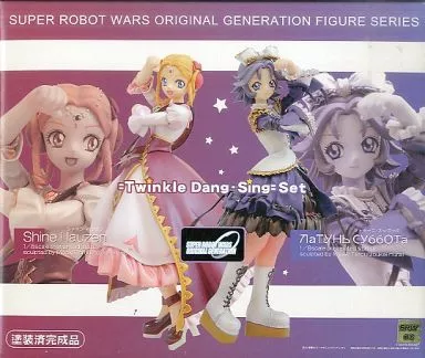 フィギュア　シャイン・ハウゼン ＆ ラトゥーニ・スゥボータ Twinkle Dang・Sing= Set 「スーパーロボット大戦OG」 1/8 コールドキャスト製塗装済完成品 最強造形2007 5th ANNIVERSARY phase1限定