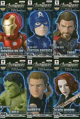 MARVEL アベンジャーズ　ワールドコレクタブルフィギュア　6個セット Amazon.co.jp: ジェイダ - マーベル アベンジャーズ フィギュア (6