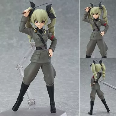フィギュア　figFIX アンチョビ 「ガールズ＆パンツァー」 ABS＆非フタル酸系PVC製塗装済み完成品