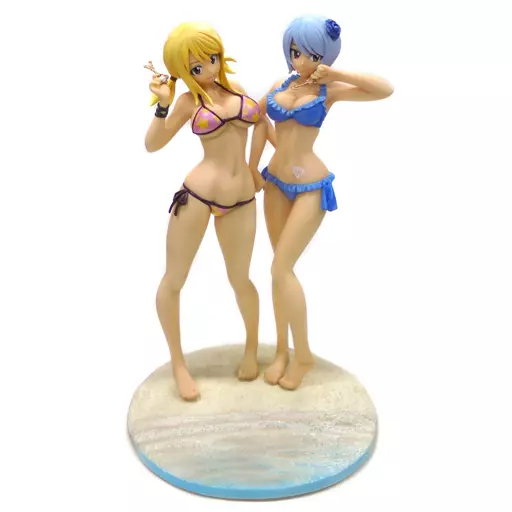 駿河屋 -<中古>ルーシィ＆ユキノ 限定日焼けVer.セット 「FAIRY TAIL