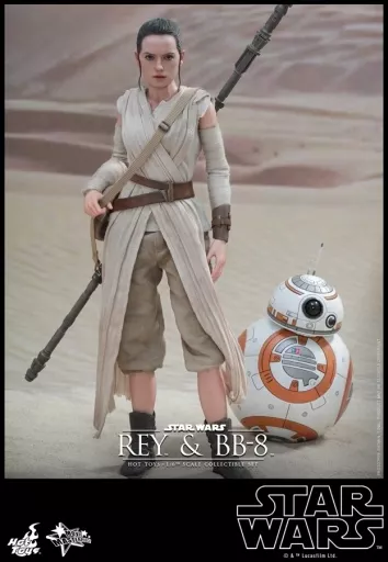 フィギュア　レイ＆BB-8(2体セット) 「スター・ウォーズ エピソード7/フォースの覚醒」 ムービー・マスターピース 1/6 アクションフィギュア