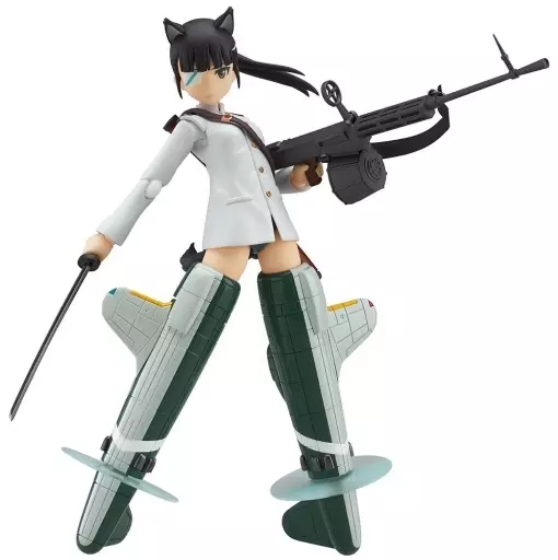 フィギュア　figma 坂本美緒 「ストライクウィッチーズ 劇場版」