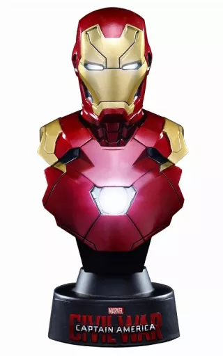 アイアンマン　バスト　1/1　ジャンク扱い 人気のアイアンマン【Iron Man】ライフサイズバスト 1/1スケール
