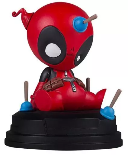 デッドプール ジェントルジャイアント ミニスタチュー 3000個限定 マーベルコミック/ デッドプール ジャンピング アニメイテッド ミニ