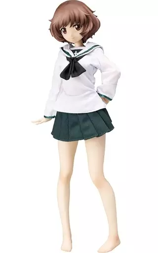 秋山優花里 制服＆あんこうスーツVer. 「ガールズ＆パンツァー」 B-Style 1/4 PVC製塗装済み完成品
