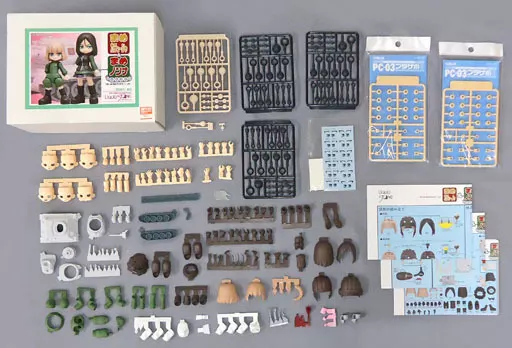 まめカチューシャ＆まめノンナ 「ガールズ＆パンツァー」 カラーレジンキャストキット イベント限定