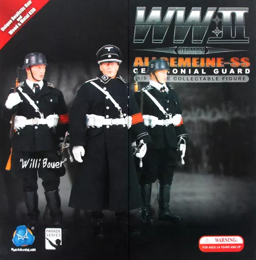 BAUER - パレードシリーズ ヴィリィ・バウアー WWII アルゲマイネSS(一般親衛隊) 1/6 完成品 アクションフィギュア(D80040) DID 中古即納】[FIG]ヴィリィ・バウアー WWII アルゲマイネSS(一般親衛隊
