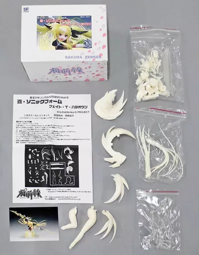 フィギュア　真・ソニックフォーム フェイト・T・ハラオウン 「魔法少女リリカルなのはStrikerS」 1/8 レジンキャストキット