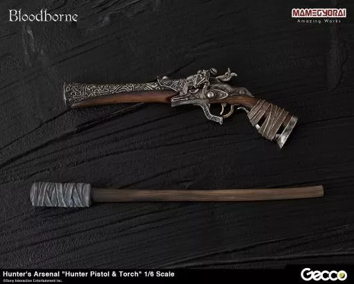 フィギュア　獣狩りの短銃＆松明 「Bloodborne(ブラッドボーン)」 Hunter’s Arsenal  -ハンターズ・アーセナル- 1/6 ウェポン
