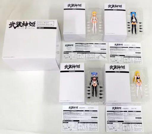 武装神姫素体4体セット Blu-rayBOX購入者応募特典 Amazon | [FIG]武装神姫(ぶそうしんき) 武装神姫素体4体セット Blu