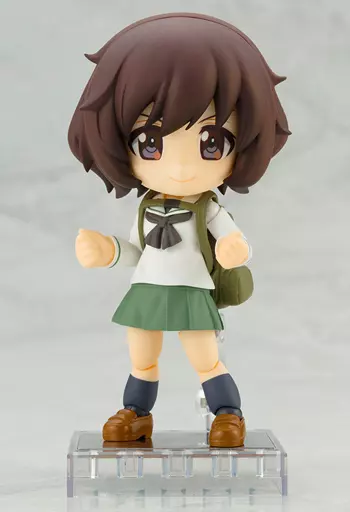 キューポッシュ 秋山優花里 制服ver. 「ガールズ&パンツァー 劇場版」(説明書欠け)
