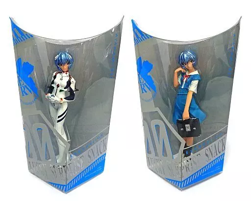 限定非売品　エヴァンゲリオン ラッキーサプライズスナック 綾波レイ 2体セット 限定非売品 エヴァンゲリオン ラッキーサプライズスナック 綾波レイ 2