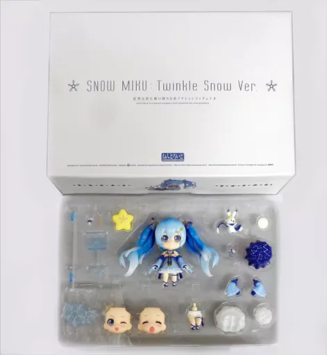 フィギュア　[ランクB] ねんどろいど 雪ミク Twinkle Snow Ver. 「キャラクター・ボーカル・シリーズ01 初音ミク」 ワンダーフェスティバル2017冬＆第68回 さっぽろ雪まつり＆GOODSMILE ONLINE SHOP限定