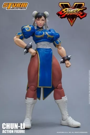 駿河屋 -<中古>春麗 「ストリートファイターV」 1/6 アクション