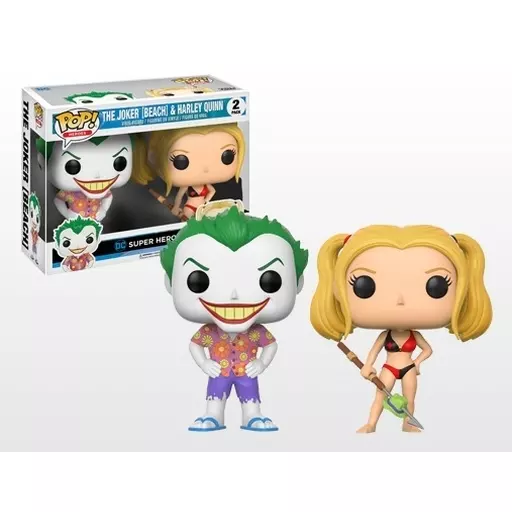 駿河屋 - 【買取】ジョーカー＆ハーレイ・クイン(ビーチ版) 2体セット