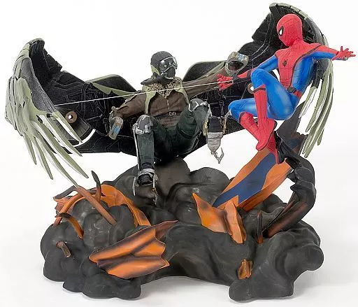 フィギュア　スパイダーマン vs バルチャー 「Blu-ray スパイダーマン：ホームカミング プレミアムBOX [初回限定版]」 同梱品 コレクタブル・フィギュア